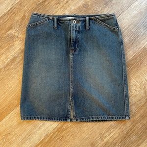 Gap denim skirt